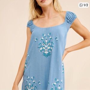 Free People Wildflower Mini Dress